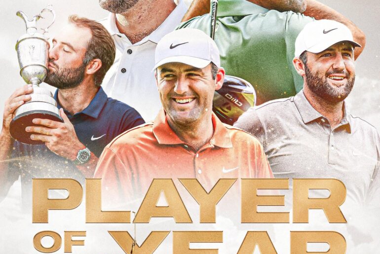 2025 Player of the Year is Scottie Scheffler