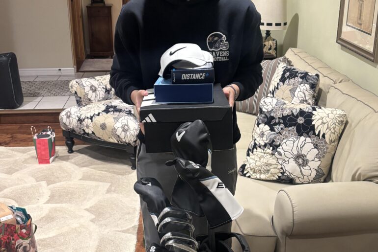 Got my 21 year old his first set of clubs today.