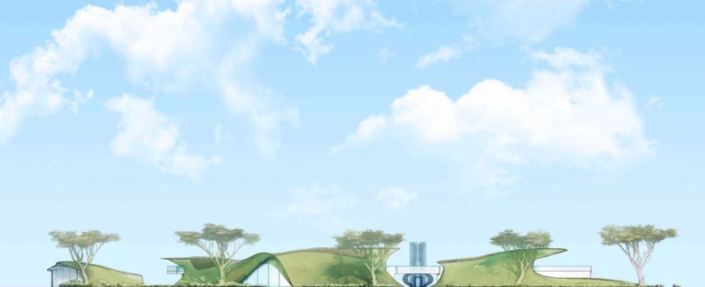 The proposed design for a Sandpiper Golf Club renovation includes a new clubhouse and redesigning the 18-hole Goleta course.