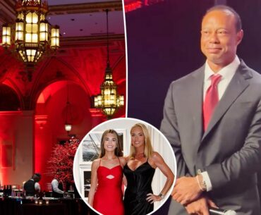 Inside Tiger Woods' star-studded 50th birthday at ritzy Palm Beach venue