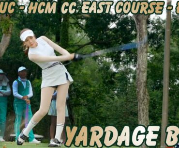 Review Vietnam golf & country club with Yardage book - EAST course - ep1 - hole 1-9 #yardbook