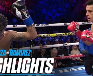 Rafael Espinoza Makes Robeisy Ramirez STOP | FIGHT HIGHLIGHTS