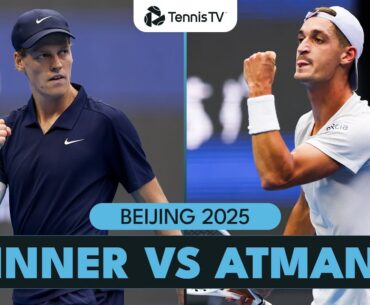 Jannik Sinner & Terence Atmane Face Off 🔥 | Beijing 2025 Highlights