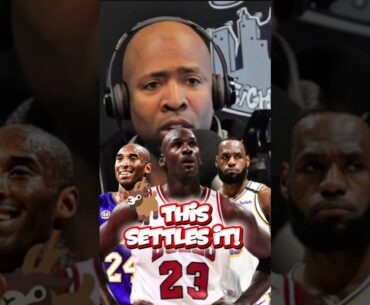 Kenny Smith Explains WHY MJ Is the GOAT Over LeBron & Kobe 🐐🔥 #shorts
