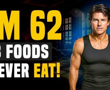 Tom Cruise (62) Still Looks 35! I AVOID 3 FOODS & Don't Get Old