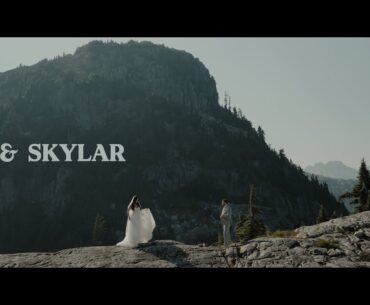 Rina & Skylar | Golden Eagle Golf Club Wedding | Helicopter, Mountains & Private Vows