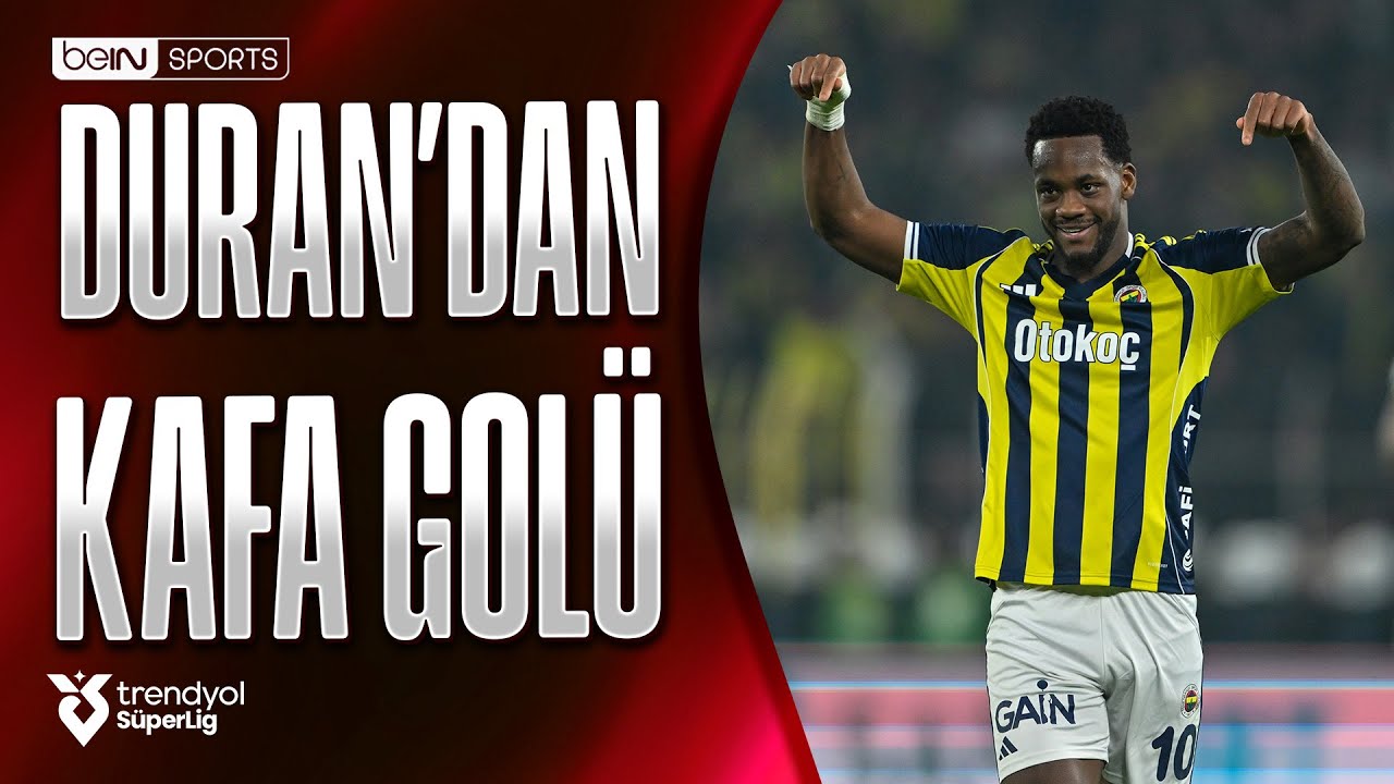 Jhon Duran'ın Derbideki Golü | Fenerbahçe - Galatasaray | Trendyol Süper Lig