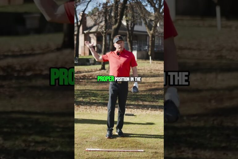 Master Golf Swing Positions for Explosive Speed! #shorts