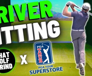 I Got Professionally Fitted for a DRIVER | PGA Superstore Golf Club Fitting [FOR BEGINNERS!]