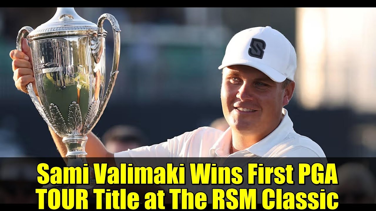 Sami Valimaki Wins First PGA TOUR Title at The RSM Classic | Dramatic Final Day Highlights