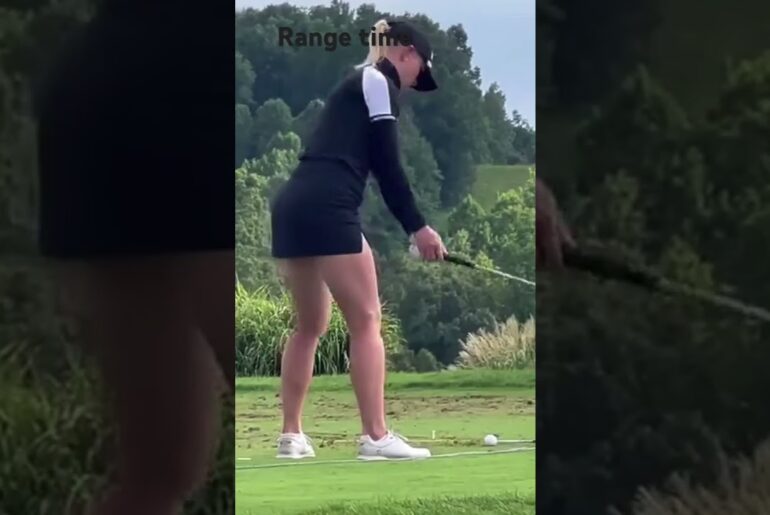 Hard work pays off. #girlgolfers #golf #golfswing