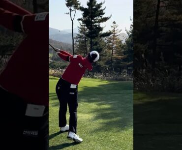 가을수지 레드 파워샷 🔥❤️ | KLPGA 김수지(Suji Kim) #응원릴레이 #김수지2025