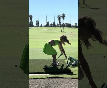 What Coaches Love About Her Game #golfgirl #golfshorts #golfswing #golf #girlgolfers #femalegolfers
