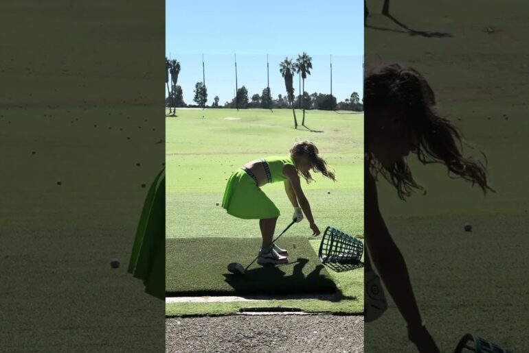 What Coaches Love About Her Game #golfgirl #golfshorts #golfswing #golf #girlgolfers #femalegolfers