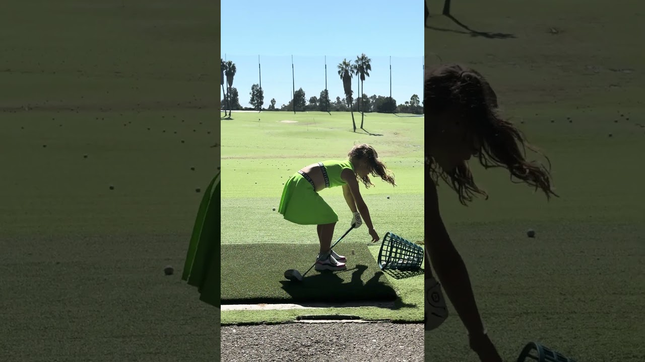 What Coaches Love About Her Game #golfgirl #golfshorts #golfswing #golf #girlgolfers #femalegolfers