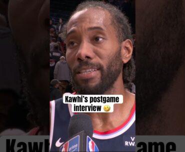 Kawhi was impressed with Brook Lopez 😭