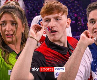 Angry Ginge vs Pieface vs Bambino Becky | Nine Dart Challenge at PDC World Darts Championship