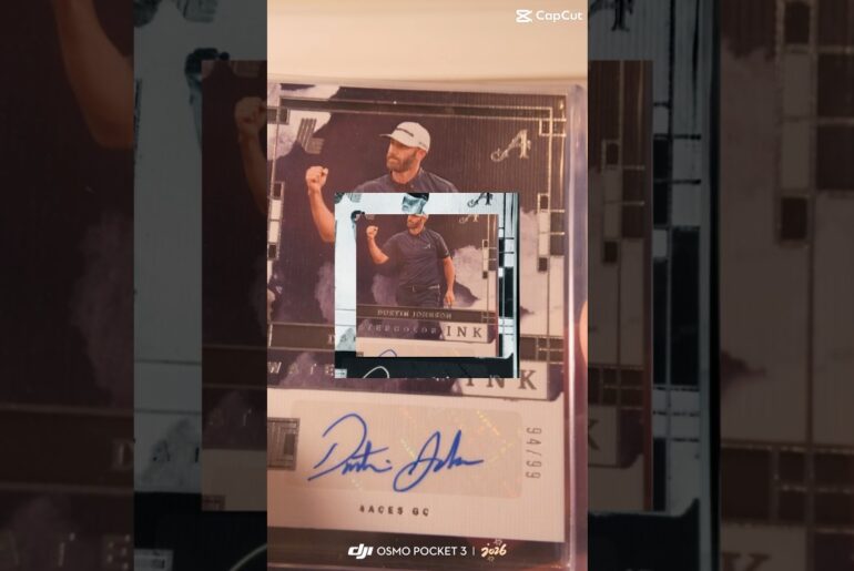 Dustin Johnson - Panini Impeccable- 94/99 - On Card Auto #thehobby #sportscards #golf