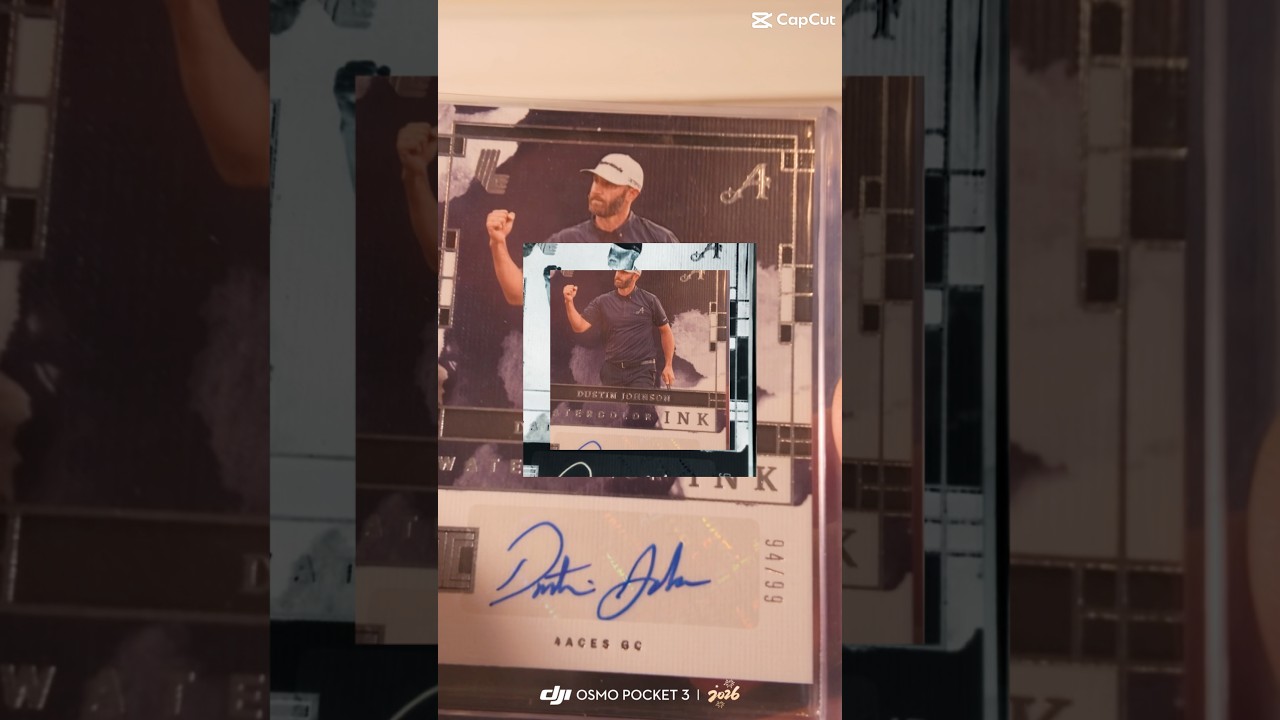 Dustin Johnson - Panini Impeccable- 94/99 - On Card Auto #thehobby #sportscards #golf
