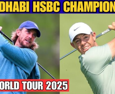 DP World Tour 2025 | Leaderboard Battles & The Viral Mystery Golfer|Abu Dhabi HSBC Championship