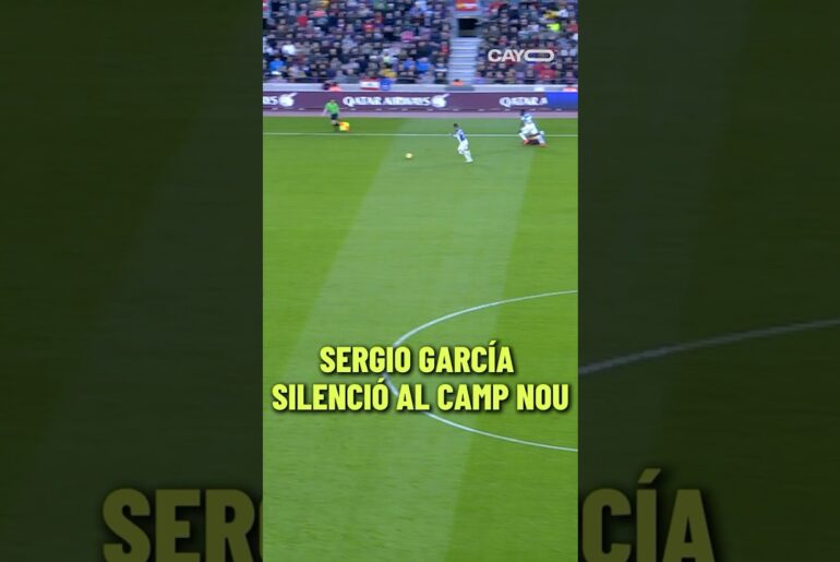 🎯 Hoy es día de Derbi de Barcelona y recordamos este GOLAZO de Sergio García #Shorts