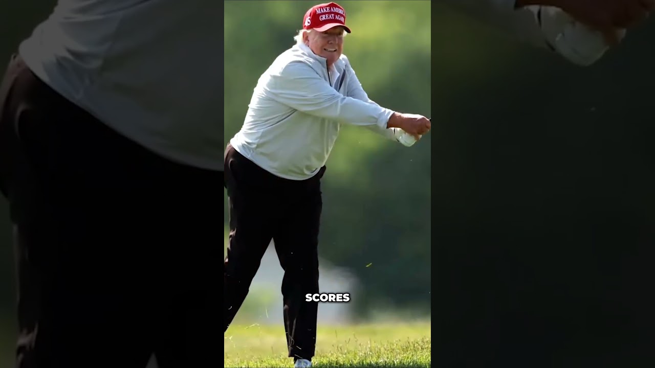 Trump's Golf Game | A Closer Look at His Handicap and Skills #golf #golfhighlights #trump