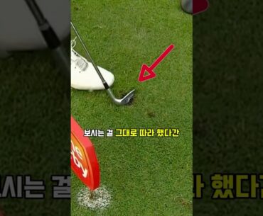 골프장에서 절대로 따라하면 안되는 기술⛳️