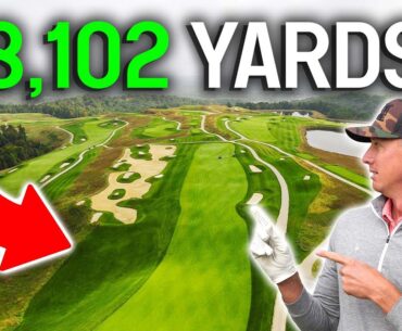 LONGEST Golf Course In The World? | Part 1 | Golfing At Pete Dye In French Lick