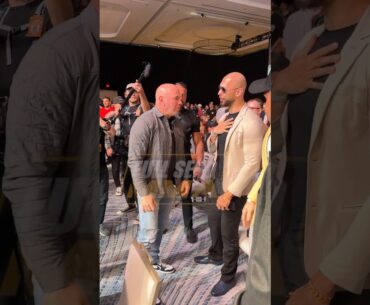 🤝 DANA WHITE MEETS ANDREW AND TRISTAN TATE