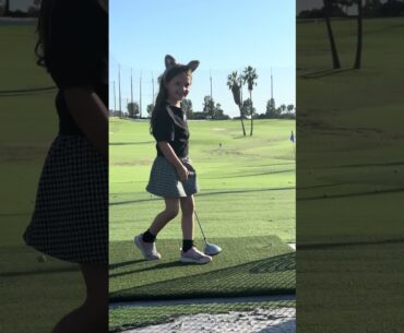 This Is What Commitment Looks Like #golfgirl #golfswing #golf #golfshorts #girlgolfers #golfer