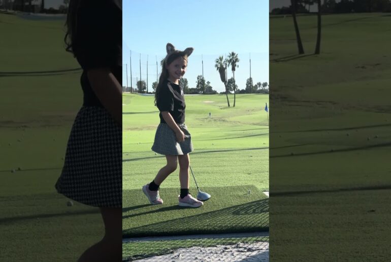 This Is What Commitment Looks Like #golfgirl #golfswing #golf #golfshorts #girlgolfers #golfer