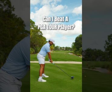 +6 HCP VS PGA TOUR PLAYER | 1 Hole Match 😳 #golf #golfer #golfswing #golftips