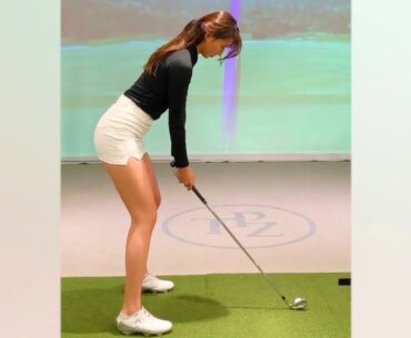 너무나 이쁜 스윙! KLPGA 이한솔 프로의 골프스윙!