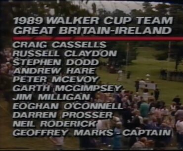 1989 Walker Cup