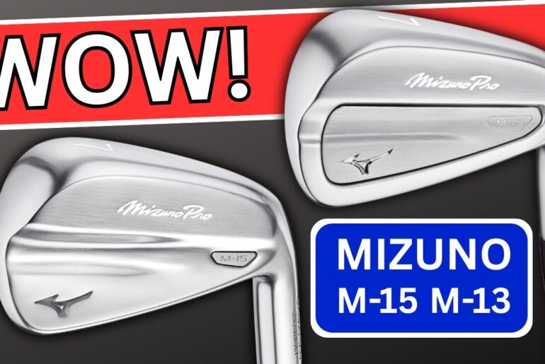 NEW Mizuno M13 & M15 Irons - STUNNING !!
