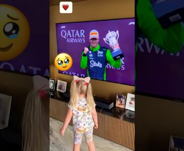 Hulkenberg's Daughter's ADORABLE Reaction To Dad's First Podium 💚