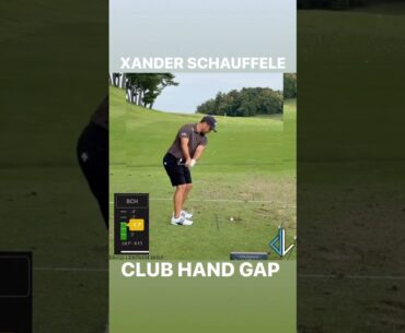 Xander Schauffele!’ Club Hand Gap! #golf #golfswing #golftips