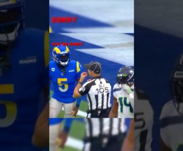 DK Metcalf and Jalen Ramsey DRAMA 👀🍿 #dkmetcalf #jalenramsey #pittsburghsteelers #nfl #steelers