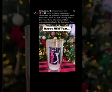 Former LIV golfer Pat Perez PGA Champions Tour | #patperez #livgolf #livgolftour #zachriddlegolf