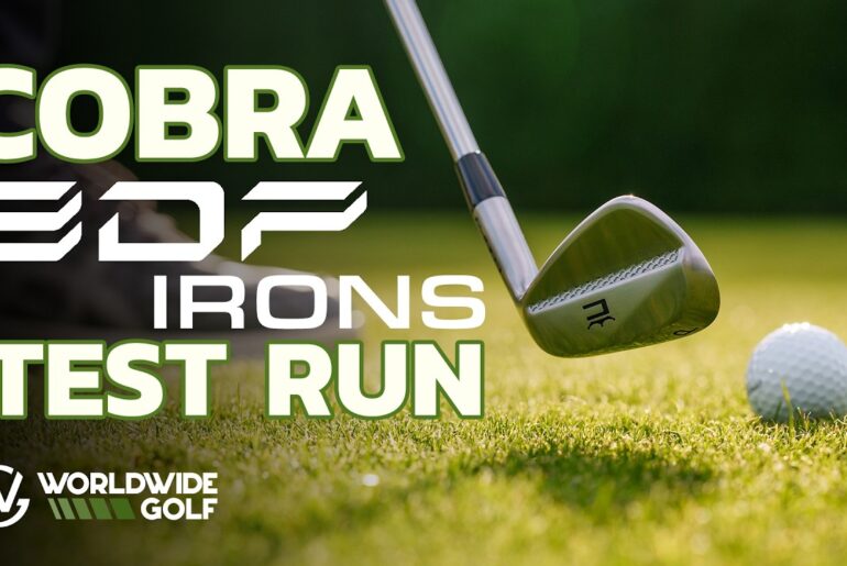 Cobra 3DP Irons Test Run | Tour, MB, & X