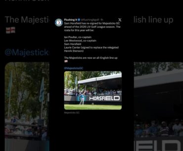 Sam Horsfield Majesticks GC LIV Golf Tour | #livgolf #livgolftour #golf #golfer #zachriddlegolf