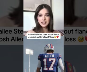 This is awesome ❤️💙 (via @E! News) #shorts #bills #joshallen #haileesteinfeld