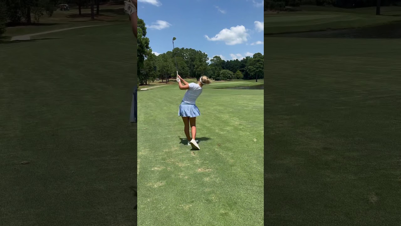 Pinehurst No.5 vibes 🥰 #kpop #sodapop #golfswing #golf #femalegolfer #ironshot