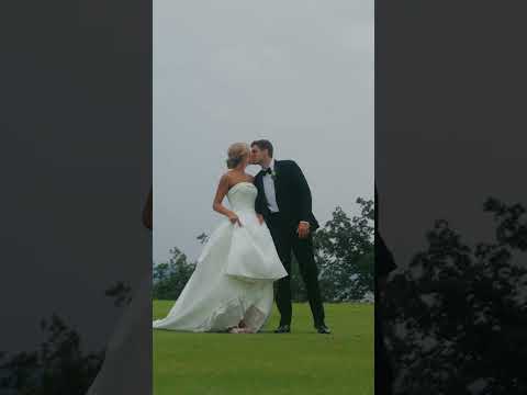 Incredible Golf Course Portraits on the Mountain! #shorts #wedding #video #love
