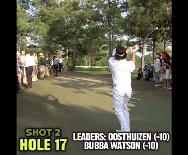 The ending to the 2012 Masters: Bubba Watson vs Louis Oosthuizen #golf #pga #masters #viral #livgolf