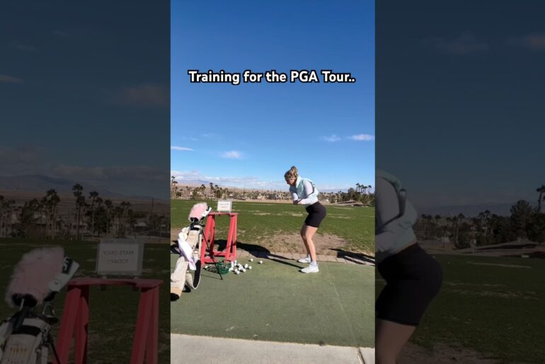 I got this #cartgirl #golf #golfgirls #golfers #golfer #golfgear #funny #barbie #golfcourse #pga