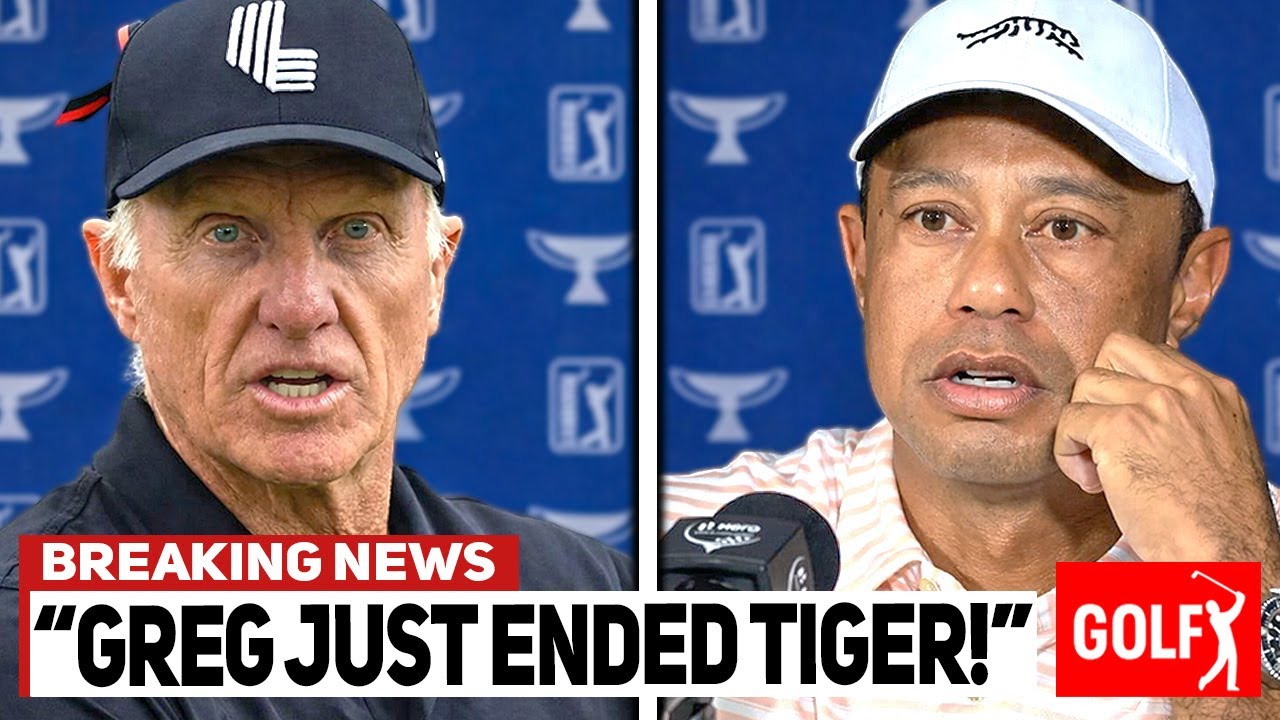Greg Norman HUMILIATES Tiger Woods After PGA Betrayal Shocks Fans! Greg Norman HUMILIATES Tiger Woods After PGA Betrayal Shocks Fans!