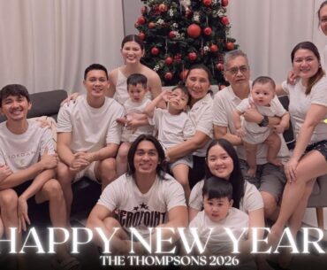 Hello 2026!🎇🙏🏼 #TheThompsons
