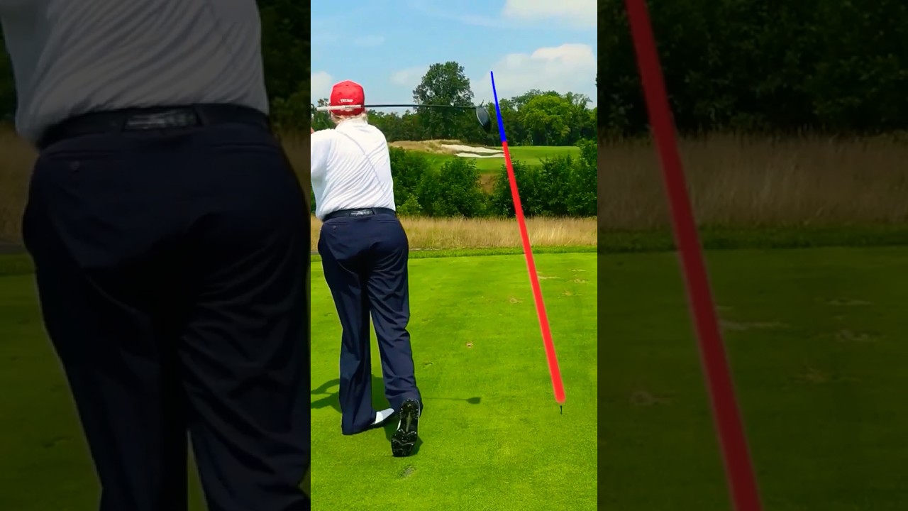 President Trump makes Eagle 🦅 #golf