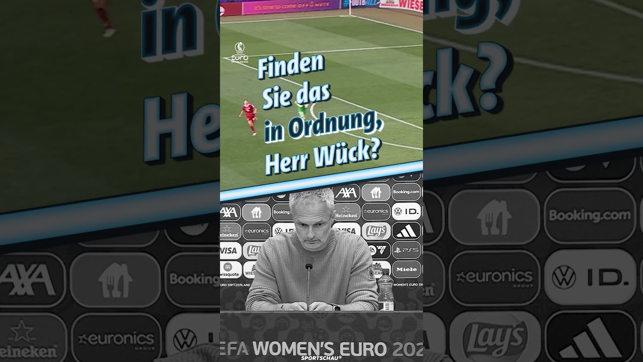 Dribbling von DFB-Torhüterin Ann-Katrin Berger macht Trainer nervös 👀 | Sportschau #SportschauWEURO